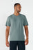 AOCO Como V-Neck T-Shirt - Sage Marle 