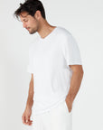 Como V-Neck T-Shirt - White