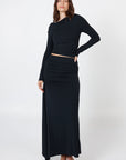 Como Maxi Skirt - Black