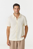 Stay effortlessly cool in the Deon Linen Jersey Shirt by AOCO. Made from a breathable, lightweight blend, this classic button-down is an everyday essential.