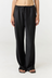 Experience ultimate comfort and sophistication with the Gia Silk Pants in black by AOCO. These luxury trousers offer a flattering fit and an elegant, flawless drape.