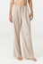 Crafted in premium silk, these straight leg pants Champagne / light beige silk pants move with a fluid drape and understated structure. A considered staple that balances ease and refinement for effortless everyday dressing. Pair with the Anaiis Silk Tank for an elevated set. 