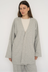 Wrap yourself in comfort with the French Terry Robe Jacket from AOCO. This versatile layer blends robe-like coziness with an everyday stylish jacket design.