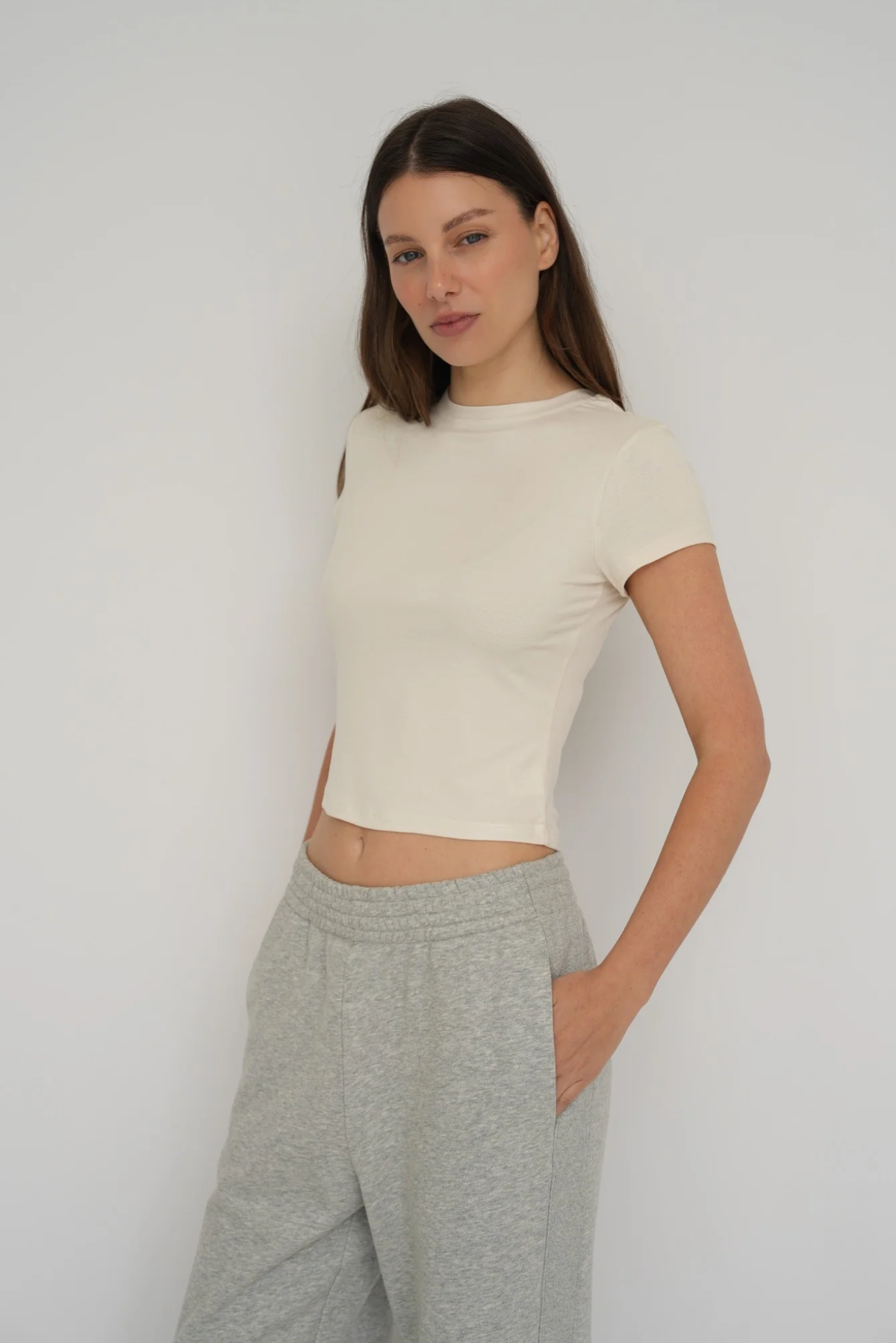 Upgrade your downtime with the French Terry Wide Leg Pants from AOCO. Crafted from ultra-soft fabrics, these chic bottoms provide a flattering, relaxed fit.