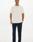 La Palma Crewneck T-Shirt  - Cream