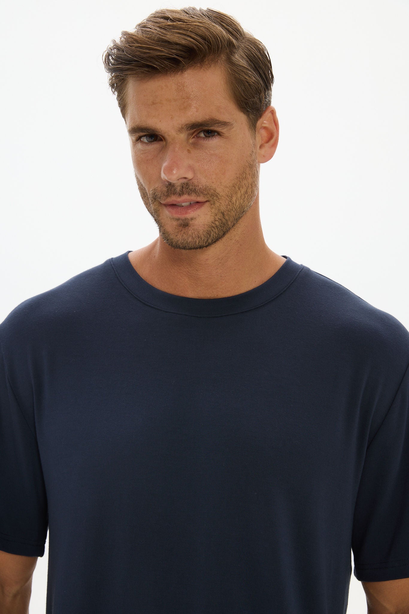 Lounge Crew Neck Tshirt Navy