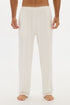 Mens Lounge Pants Cream
