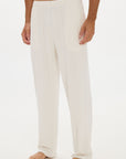 Mens Lounge Pants Cream