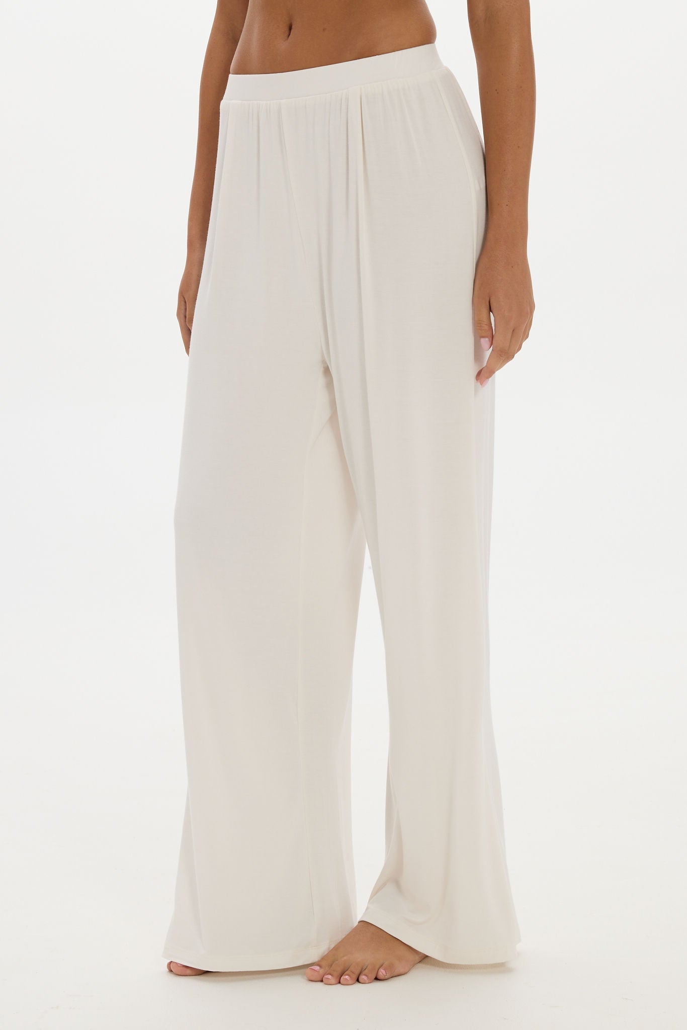 AOCO La Palma Lounge Pants - Cream