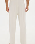 Mens Lounge Pants Cream