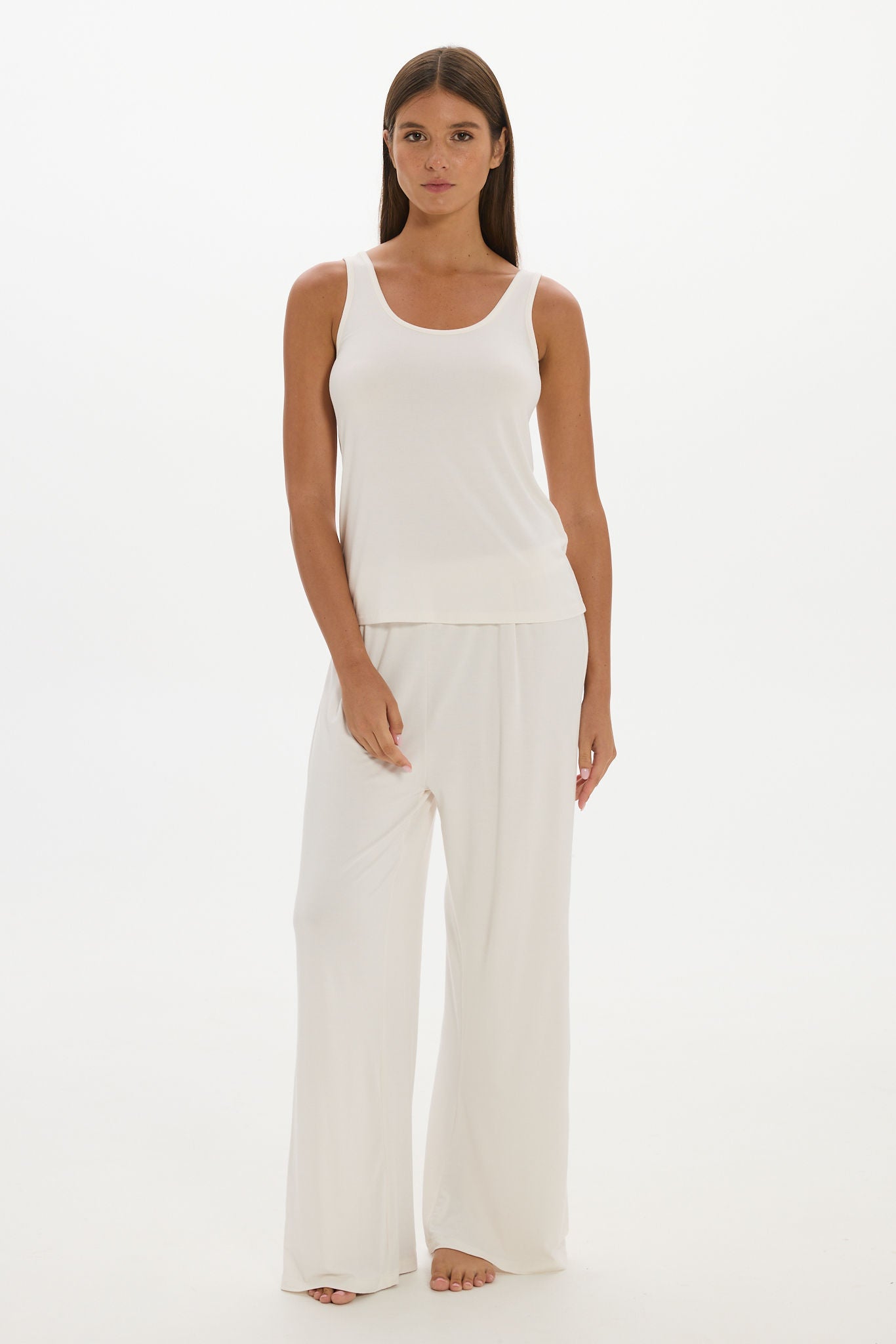 AOCO La Palma Lounge Pants - Cream