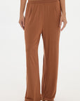 Loose Lounge Pants Brown