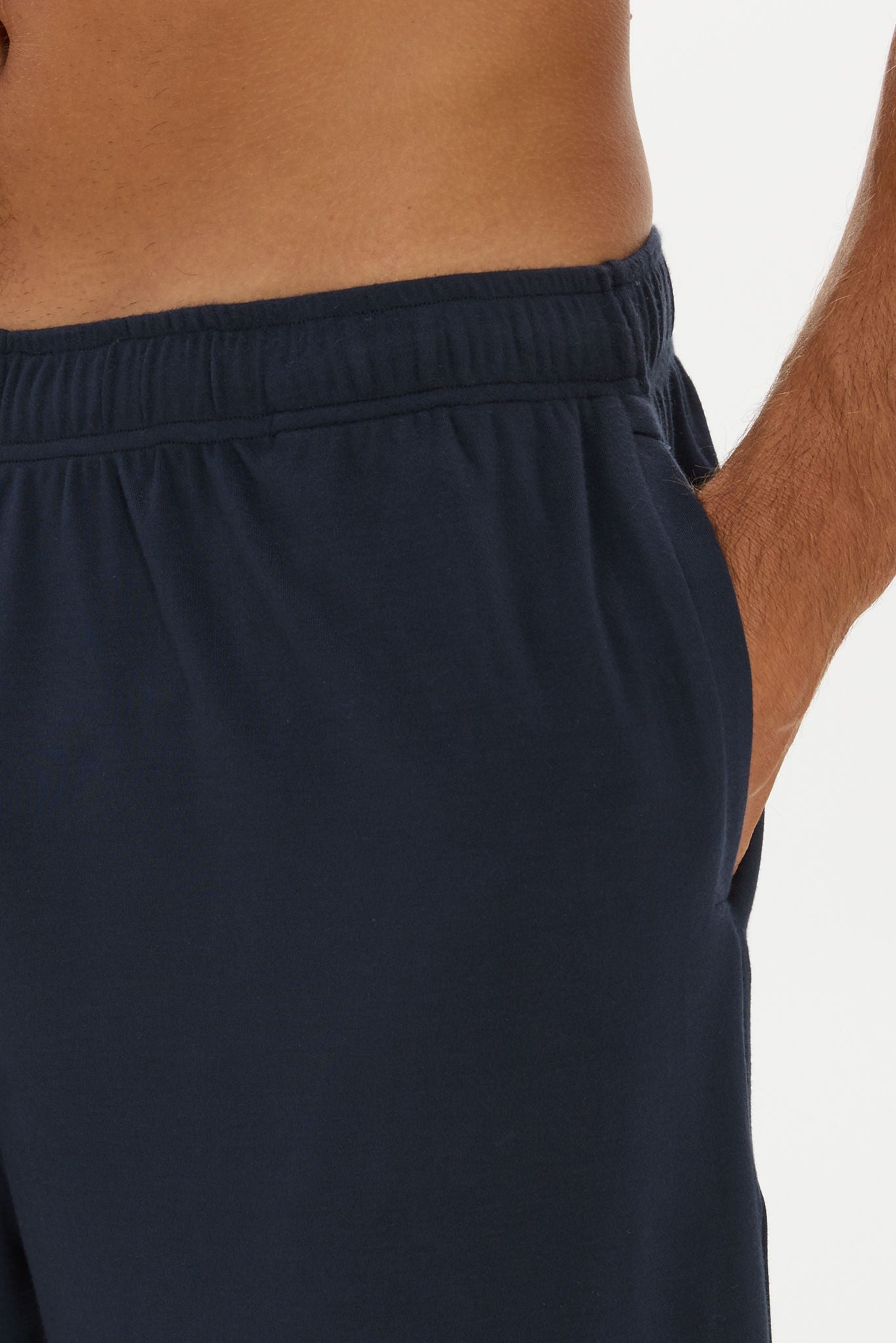 Mens Lounge Shorts Navy