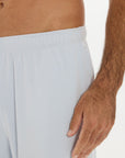 Mens Lounge Shorts Baby Blue