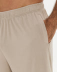 Mens Lounge Shorts Taupe