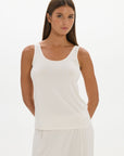 La Palma Lounge Tank Top - Cream