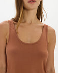 Lounge Tank Top Brown