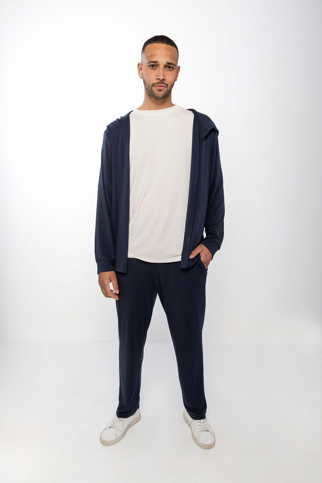Loose The Label Tapered Lounge Pant - Midnight Navy