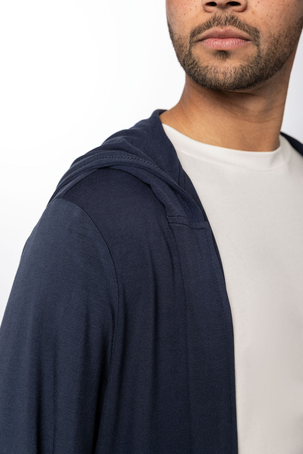 Navy Lounge Hoodie