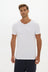 Mens V Neck Tshirt White