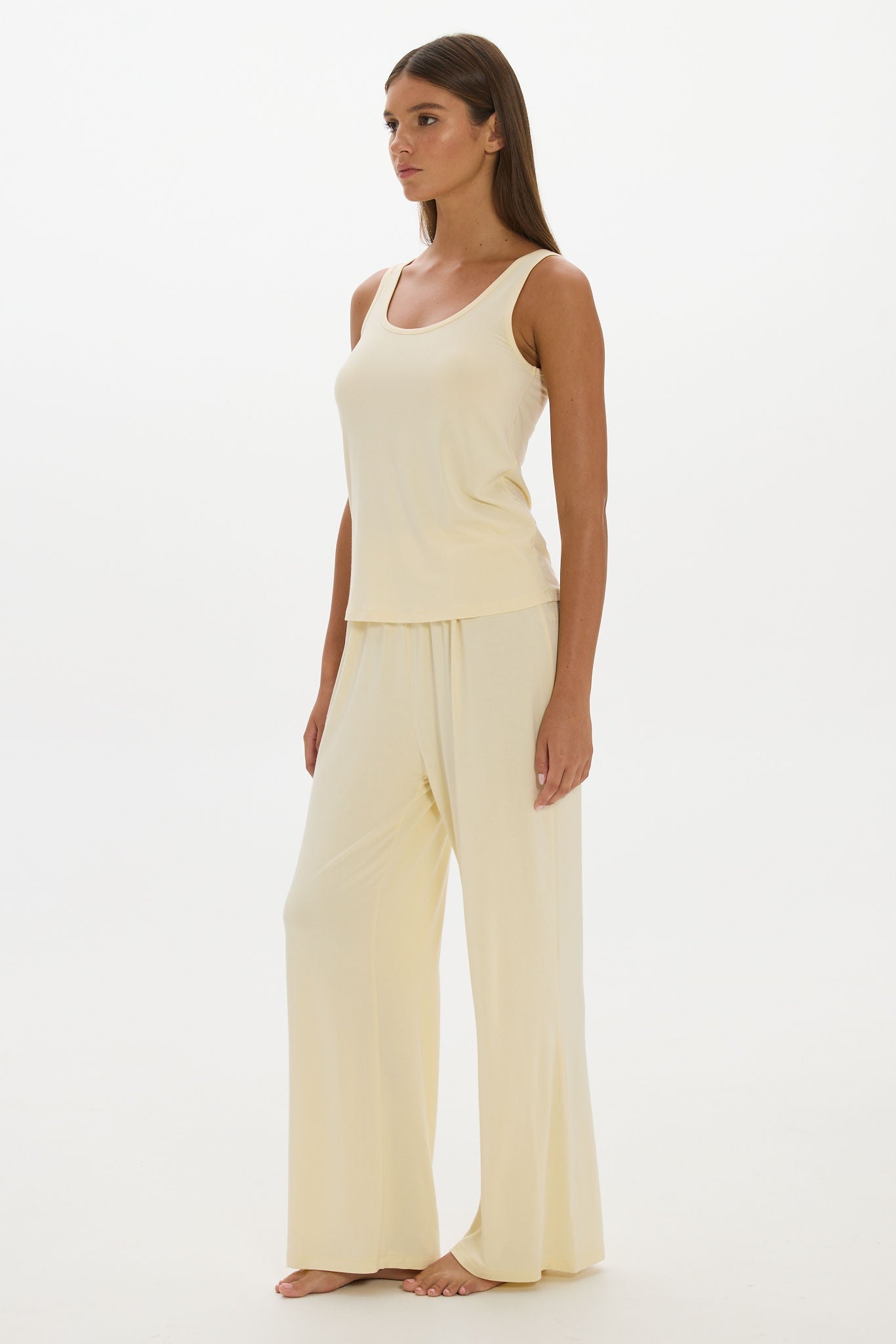 Lounge Tank Top Yellow