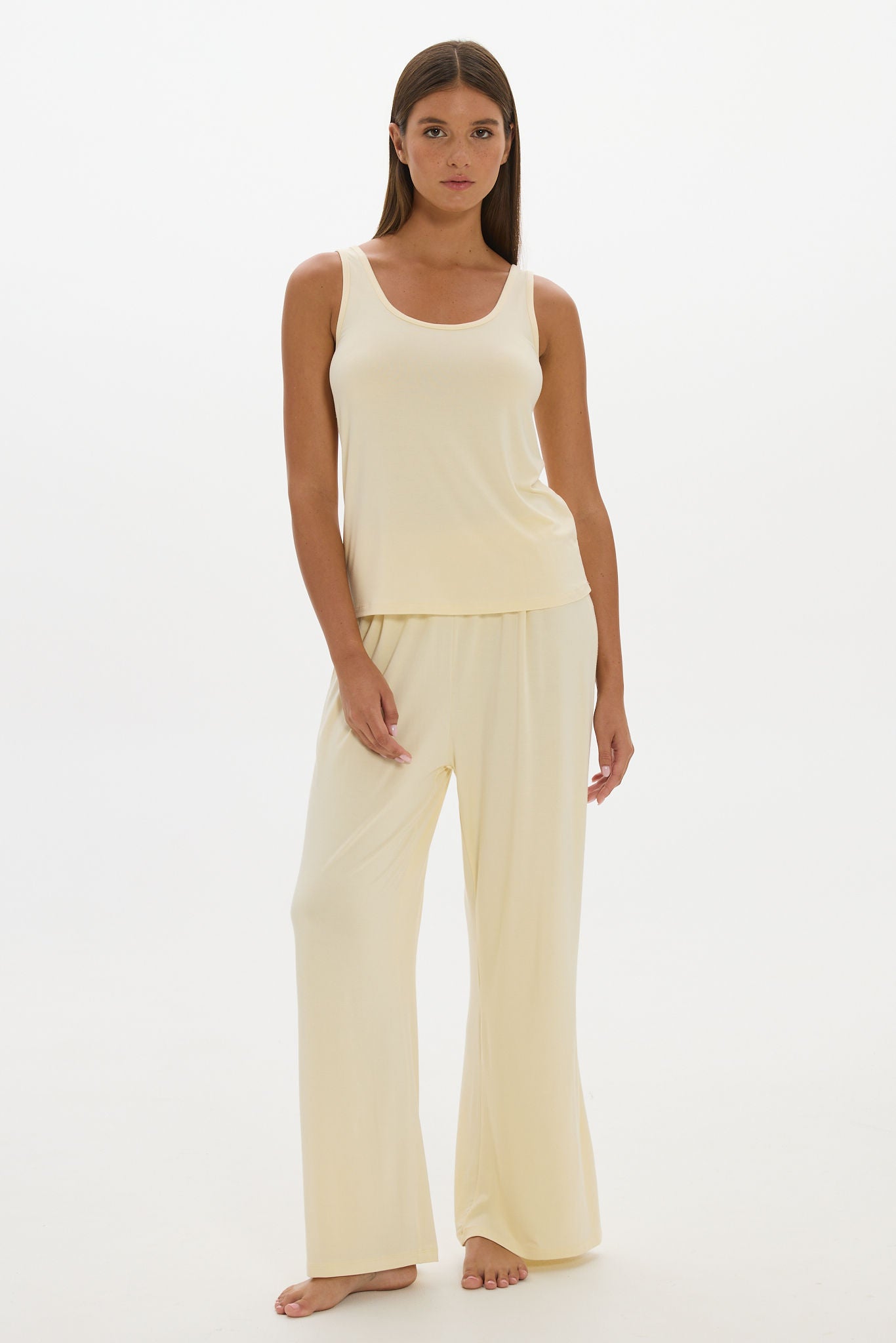 Lounge Tank Top Yellow