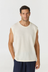 Discover the chic Paros Linen Jersey Tank Vest by AOCO. Crafted from a soft, lightweight linen blend, this sleeveless top delivers ultimate warm weather comfort.