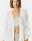 Relax in luxury with the Shura Kaftan from AOCO. This breezy, lightweight resort wear piece features an elegant, relaxed fit perfect for your next getaway.