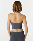 Refresh your summer wardrobe with the Mia Cropped Halter from AOCO. Featuring a chic halter neckline and a flattering cropped fit, it's a warm weather must.