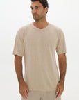 Jersey T-shirt Taupe