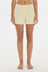 AOCO Soft Rib Boyfriend Shorts - Butter