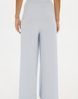 soft rib baby blue pants 