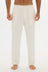 AOCO Tapered Lounge Pant - Cream