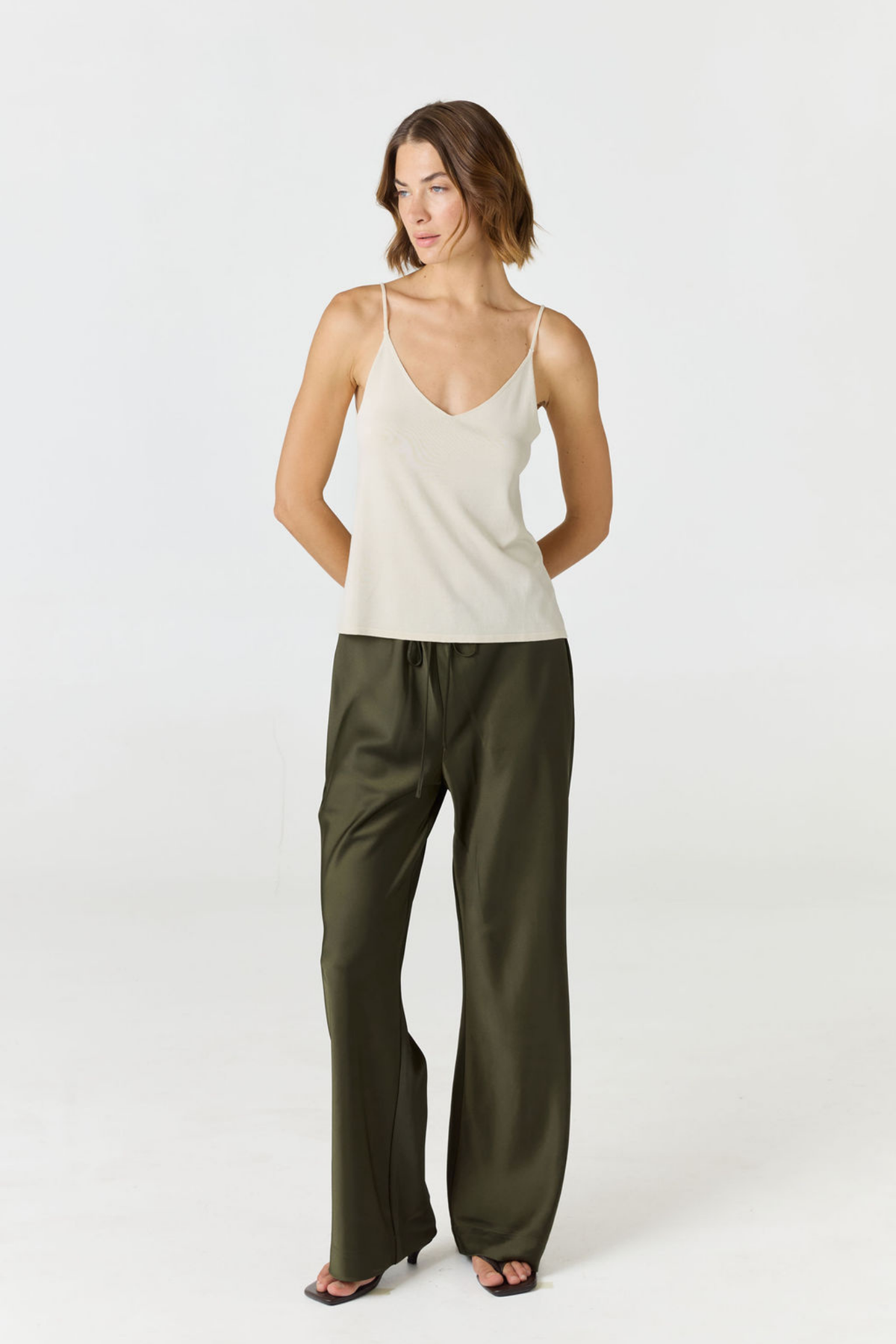 Upgrade your warm weather wardrobe with the Willow Knit Tank from AOCO. Crafted for breathable comfort, this versatile sleeveless top brings effortless style.