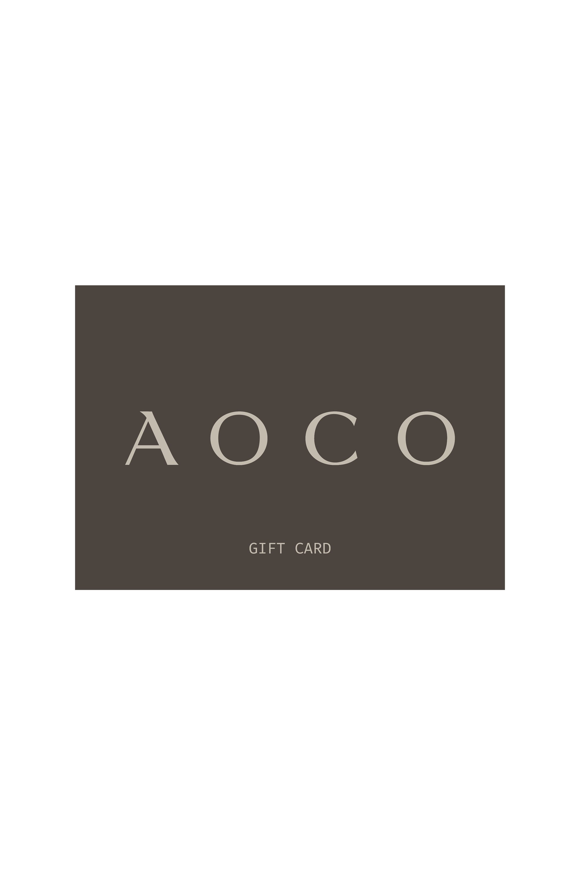 AOCO Gift Card