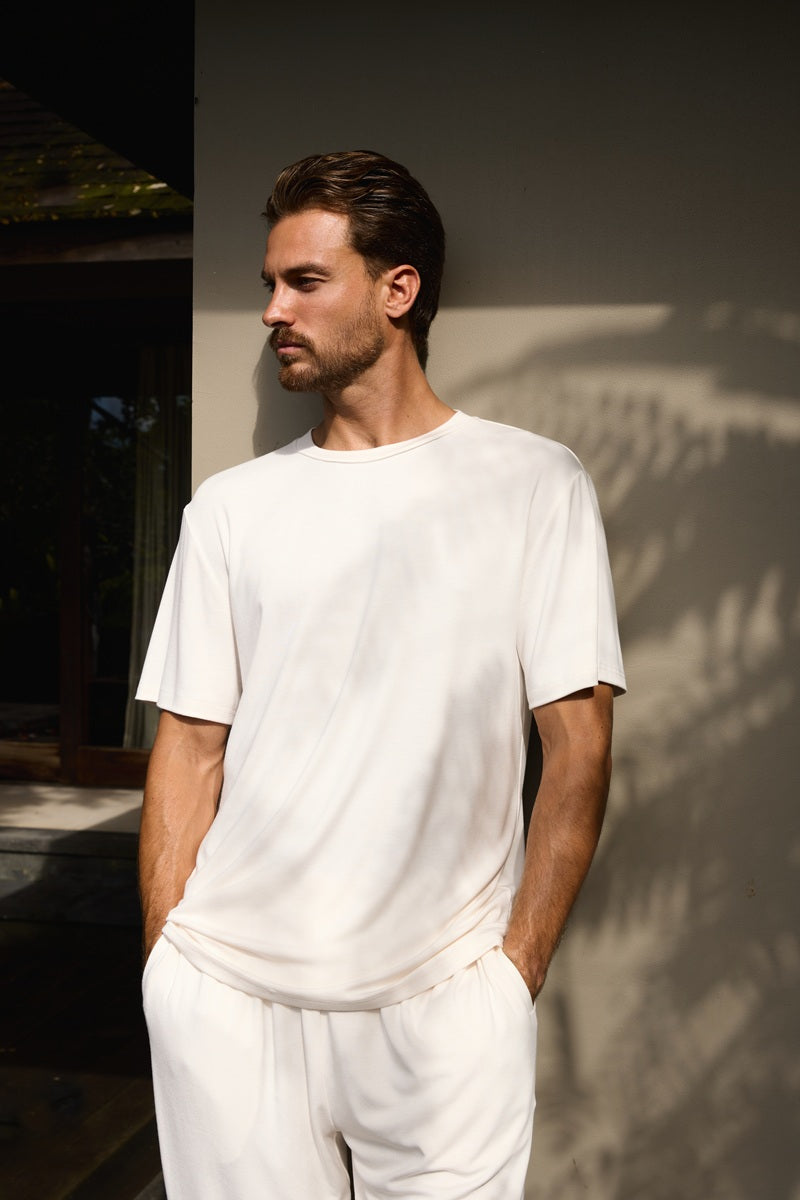 Loose the label mens loungewear in white